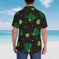 thumbnail image 6 of Bixox Men's Hawaiian Shirts Men's St. Patrick's Day8 Print Short-Sleeve Shirt-X-Large, 6 of 8