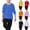 Black, variant on YUANxueke Boys Long Sleeve Shirts Cotton Crewneck Workout Shirts Casual Soft Lightweight Basic Tee Tops for 2-11 Years