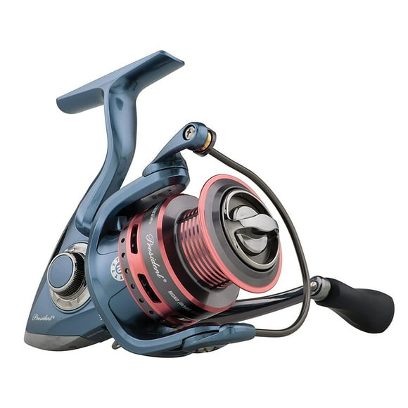 Pflueger PRESLADYSP35X Lady President Spinning Fishing Reel with 10 Bearings