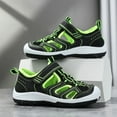 thumbnail image 5 of Ketyyh-chn99 Toddler Sandals Boys Kids Summer Athletic Sandals Boys Girls School Outdoor Sports Sandals Walking Shoes Size for US 1,Green, 5 of 9