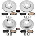 thumbnail image 2 of PowerStop Front and Rear Geomet Coated Brake Rotor and Pad Kit Fits: HYUNDAI KIA Select Models CRK6307, 2 of 5