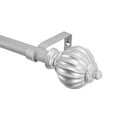 thumbnail image 2 of UTOPIA ALLEY Wall Mounted 3/4 Inch Curtain Rod - Curtain Rods For Windows 48 to 86 Inch, Adjustable Drapery Rods, Nickel Curtain Rods, Bedroom Curtain Rods, Tapestry Poles (Nickel, 48"-86"), 2 of 8