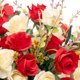 thumbnail image 2 of Bienvenido Rosas artificiales, 12 rosas pequeñas, flores de seda de plástico, adecuadas para decoración de plantas de hotel familiar, boda, mesa de oficina de Navidad, 2 of 7