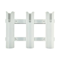 Detachable 3-Tube Fishing Rod Holder For Ocean Kayak Side, Secure And Efficient Storage Solution For Kayaking Enthusiasts, Lightweight Durable Design With Easy Detachment