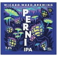 thumbnail image 6 of Wicked Weed Brewing Pernicious IPA Craft Beer, India Pale Ale, 6 Pack, 12 fl oz Aluminum Cans, 7.3% ABV, 6 of 7