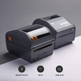 thumbnail image 3 of Zebra ZD420d Direct Thermal Printer, Monochrome, Desktop, Label/Receipt Print, 3 of 3