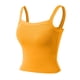thumbnail image 5 of Camiseta elástica para mujer: sin mangas, tejido suave y transpirable, camiseta informal para combinar con otras prendas o hacer ejercicio. Tallas S/XL., 5 of 7