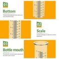 thumbnail image 3 of 2 Pcs Professional Rain Gauge Tube Practical Glass Rain Measuring Cylinder, 3 of 3
