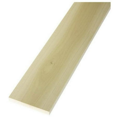 Northwest Hardwoods RH1203 1 in. x 6 in. x 6 ft. Poplar Board