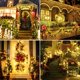 thumbnail image 2 of Guirnalda de luces LED solares de 39 pies, 100 luces para exteriores, resistente al agua, para fiestas de Navidad, decoraciones de Halloween, luces solares, 2 of 5