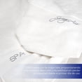 thumbnail image 3 of Toalla Medio Baño Spring Air 70x140 Cm Algodón Ultra Suave Blanco Spa Medio Baño, 3 of 5