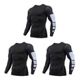 thumbnail image 2 of Guardurnaity Ropa interior térmica para hombre, medias elásticas, capas base para correr, Tops, ropa de compresión, ropa deportiva para Type1 NO1, 2 of 6