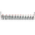 thumbnail image 5 of OULII Driver Bit Set Socket Set Silver for Appliances DIY Enthusiasts 34Pack, 5 of 5