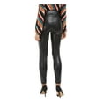 thumbnail image 2 of I.N.C Womens Faux Leather Casual Trouser Pants, Black, 12, 2 of 4