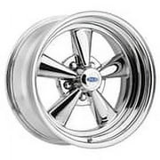 Cragar 61C S/S 15 Wheel Rim 5 Lug Silver for Compatible Car