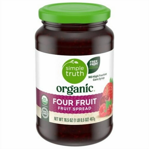 Simple Truth Organic Four Fruit Spread 16.5 oz