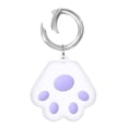 thumbnail image 2 of Preciosa funda de silicona compatible con , funda antipérdida de de dibujos para cartera, coche, mascota, gato, pe púrpura Sunnimix llevar estuche protector, 2 of 8