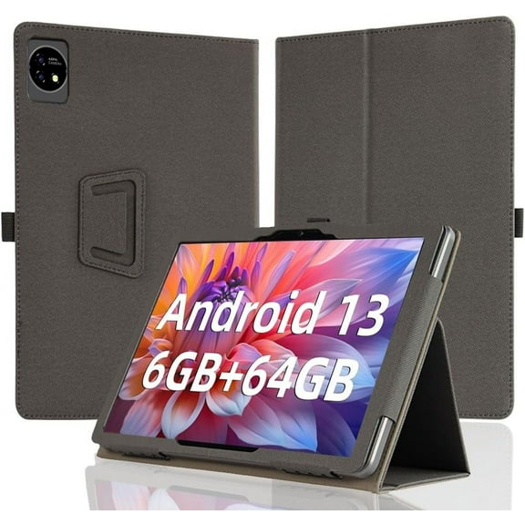 [NSFN] for Qukenk D106 Tablet Case, Qukenk 10 Inch Tablet Case, Protective Case with Handheld Band, Easy to Hold, Stand Function, Multiple Angles,Portable, Shock Resistant