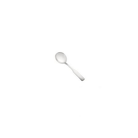 

Thames Bouillon Spoon 18/0 Heavyweight 6-1/8 Stainless Steel Silver Pack of 12 3 packs