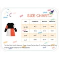 thumbnail image 2 of Kucnuzki Infant Baby Girl Clothes 18 Months Fall Winter Dress 24 Months Long Sleeve Elegant Contrast Color Dress Multi-color, 2 of 6