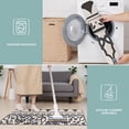 thumbnail image 6 of Blue Geometric Flower Diamond Pattern Kitchen Rugs Sets Of 3,Kitchen Runner Rugs Non Skid Washable,Decorative Kitchen Floor Mats for Kitchen,Sink,Laundry,17"x30"+ 17"x47" + 17"x59", 6 of 6