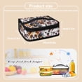 thumbnail image 7 of KUIFORTI Dog Print Women Lunch Box Insulated Lunch Bag Food Container Storage Bag Zipper School Lunch Pouch with Pocket, 7 of 7