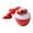 Red, variant on AOOOWER Squeaky Interaction Rolling Ball Toy with Automatic Motion 3 Speed for Small Dog