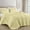 Pastel Yellow, variant on Chezmoi Collection Austin 3-Piece Oversized Bedspread Coverlet Set, Lightweight Reversible Bedding Cover for All Season, Pastel Yellow, Queen