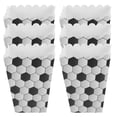 thumbnail image 2 of KAKOWELY 6 cajas de palomitas de maíz con temática deportiva para fiestas de fútbol, decoraciones, cajas de golosinas, contenedores de palomitas de maíz, estuches para palomitas de maíz., 2 of 4