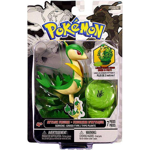 Pokemon Series 3 Attack Servine Figure