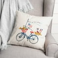 thumbnail image 3 of Creative Products USA Bike 18 x 18 Spun Poly Pillow, 3 of 3