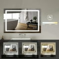 thumbnail image 5 of Tcbosik LED Bathroom Mirror, 36"x30" Anti-Fog Vanity Mirror for Wall with Front and Backlit, Memory Function, Smart Touch Button, Stepless Dimmable (Horizontal/Vertical), 5 of 7
