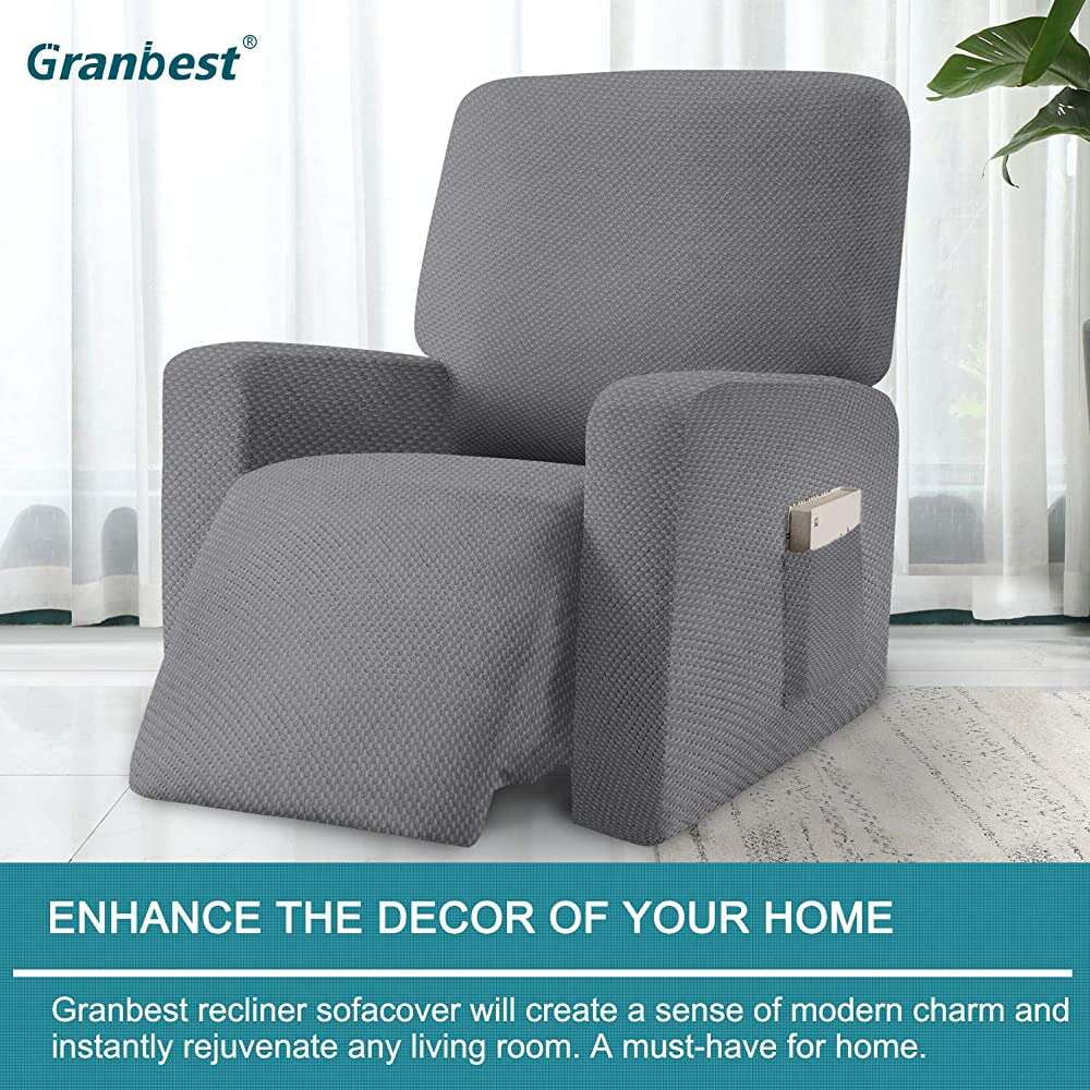 Jayli Stretch Rocking Recliner Silpcover Lazy Boy Chair Covers for