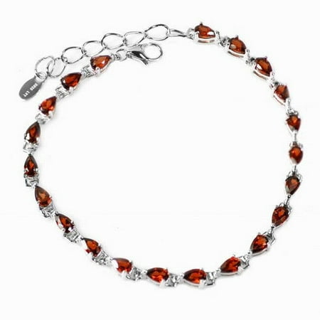 DeBuman Pear Gemstone Bracelet