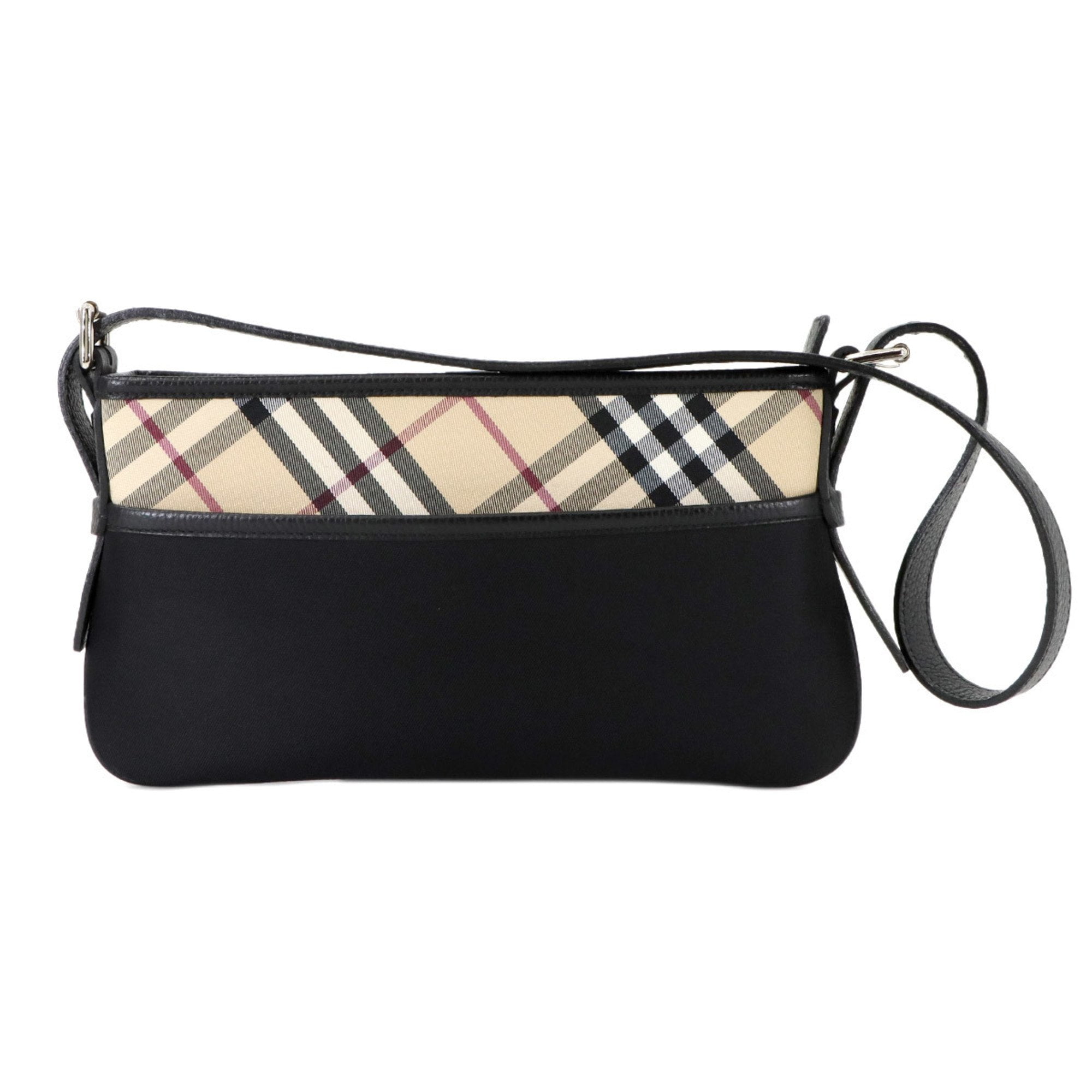 【新品•未使用】Burberry ブラック　ケース　ノバチェック　スナップ 新品•未使用】Burberry ブラック コインケース ノバチェック スナップ
