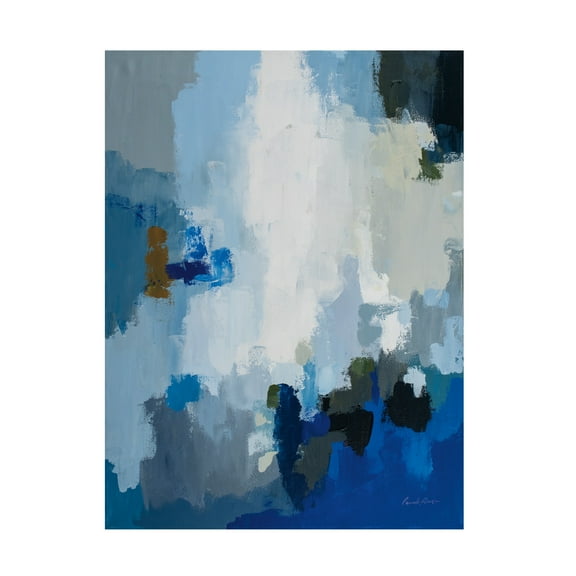 Pamela Munger 'Blue Cascade' Canvas Art