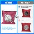 thumbnail image 6 of GSE Games & Sports Expert Set of 8 Regulation Size Cornhole Bean Bags. Corn Hole Board Toss Game Replacement Bean Bags(Football), 6 of 7