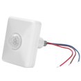 thumbnail image 1 of AC220V-265V 100W Interruptor de lámpara de control de luz con sensor de cuerpo humano a prueba de agua para gabinete de pasillo, 1 of 8