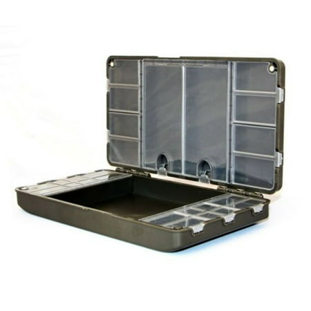 CAIJIEXI Accessory Carp Fishing Storage Tackle Box Compartments Empty Gadgets Harden