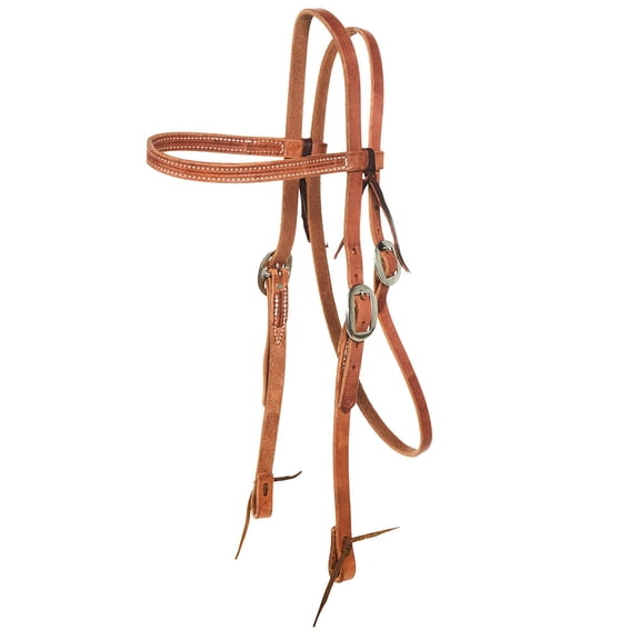 Nrs 3/4in Draft Straight Browband Headstall