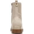 thumbnail image 4 of SOUL BY NATURALIZER Womens Beige Water Resistant Ozzy Round Toe Block Heel Lace-Up Combat Boots 11 W, 4 of 5