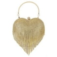 thumbnail image 1 of Kmbangi Sac Pochette pour Femmes Soirée Chaîne Diamants Robe Sac à Main Mariage Fête Cristal Strass Sac à Main, 1 of 8