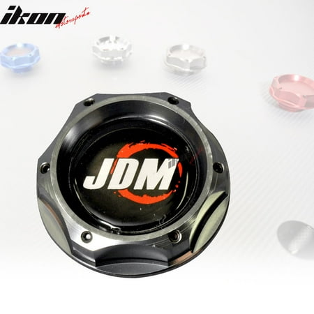 - JDM Engine Oil Filler Tank Cap Cover Fits Honda Civic EG Acura Integra Gunmetal