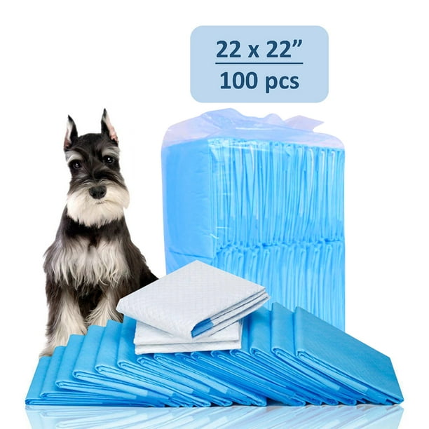 Puppy Pads 100 Count,Premium Absorbent Gel Pee Pads 22" x 22