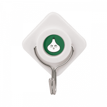

Garlic Injustice Lovely Little Face Adhesive Wall Hooks Hanging Self Sticky