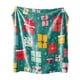 thumbnail image 2 of Ireezec Festive Christmas Flannel Throw Blanket Soft Polyester Bed Blanket for Couch Bedroom Decor Holiday ason Gift, 2 of 7