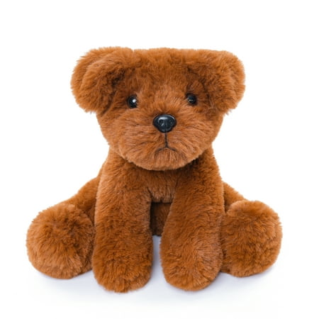 WEIGEDU Chocolate Labs Labrador Retrievers Stuffed Animal Dog Plush Toy, 7.9 inches, Brown