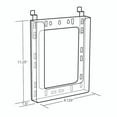 thumbnail image 3 of Slat wall Letter Brochure Holder. Inside Dimension: 9"W, 10-Pack, 3 of 4