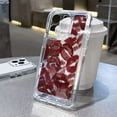 thumbnail image 2 of Funda de teléfono transparente suave para iPhone 11, 13, 14 Pro Max, 12 Pro, XS Max, XR, X, XS, 8, 7, 14 Plus, SE 2020, chica Sexy, labios rojos, 2 of 4
