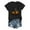 006 Black, variant on Halloween T Shirts for Women Spooky Skeleton Graphic Short Sleeve Crew Neck Tees 2025 Funny Pumpkin Print Tunic Tops